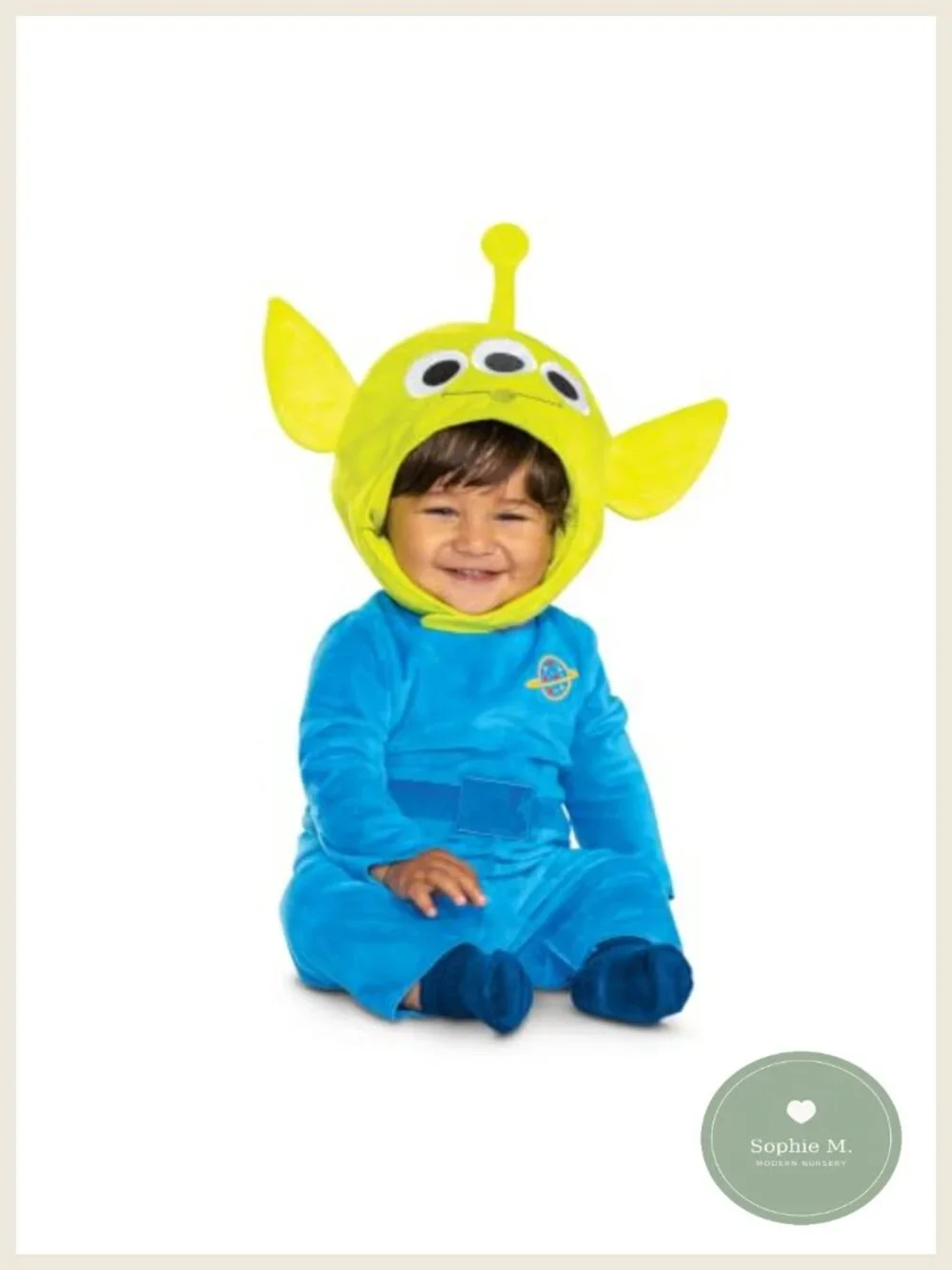 Officially Licensed Disney Toy Story Alien Infant Costume Jumpsuit with